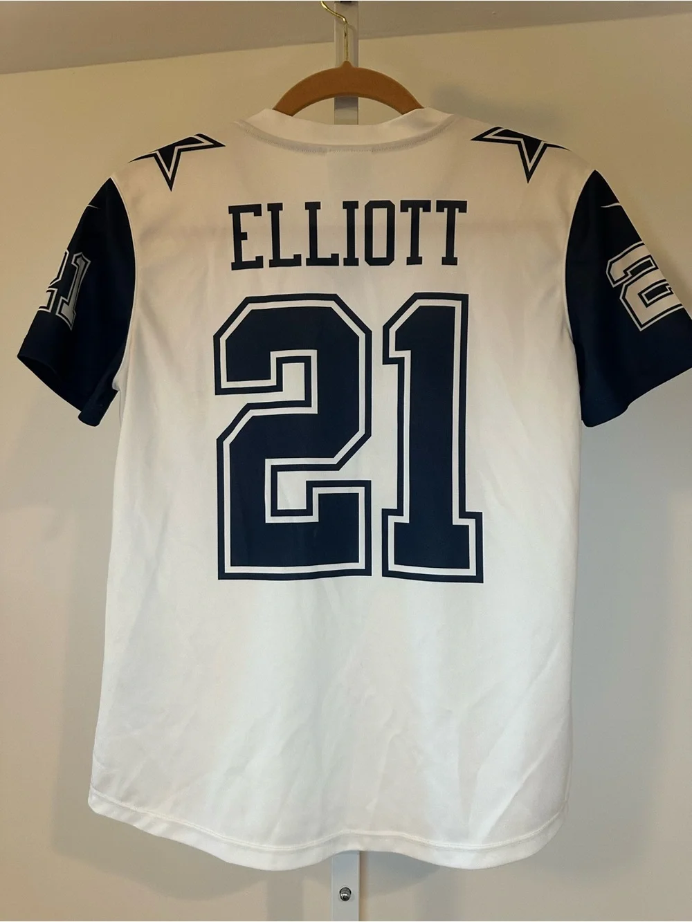 Dallas Cowboys Ezekiel Elliot White Small NFL Football Jersey Onfield Apparel S
